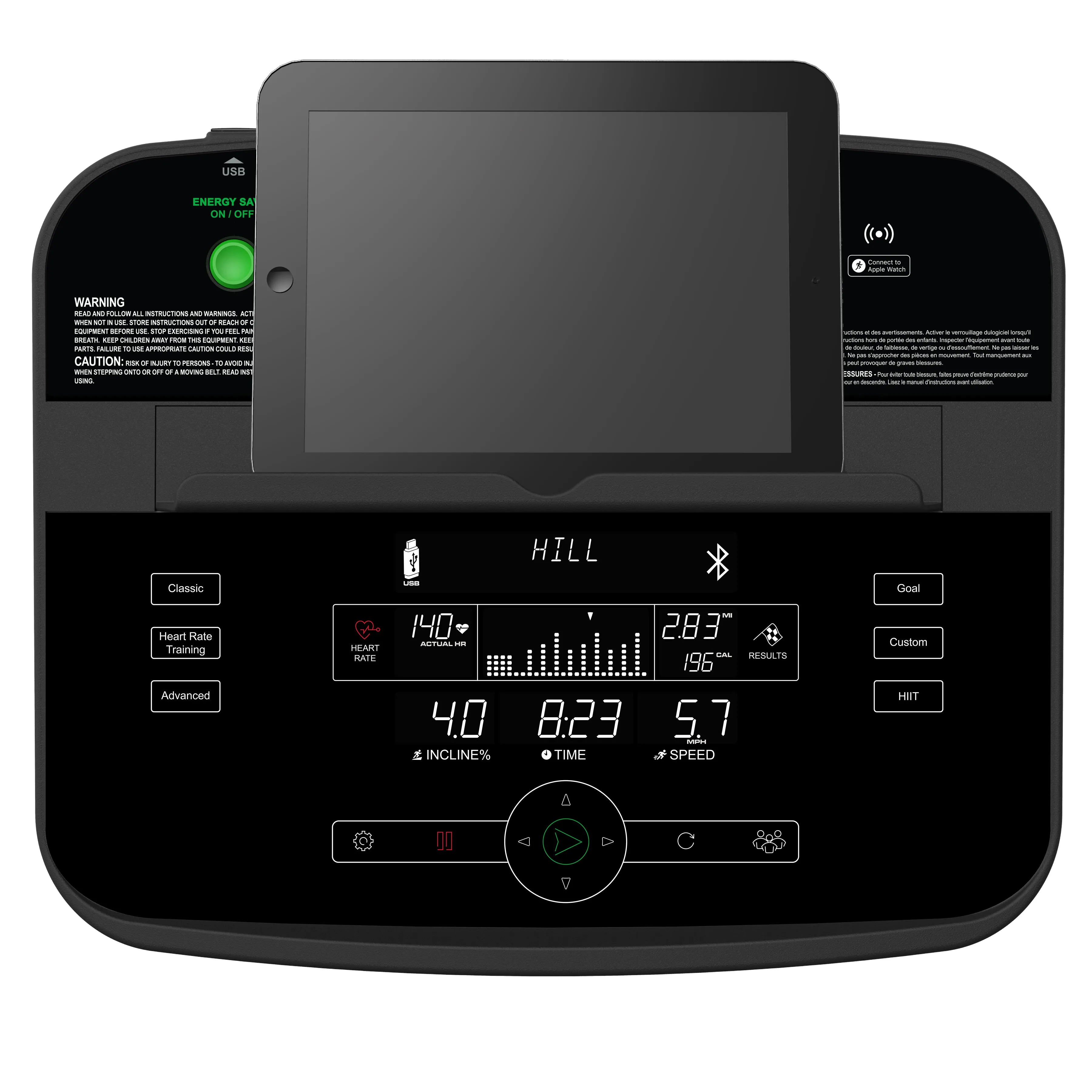 Life Fitness T5 Treadmill with Track Connect 2.0 Console, Weighted vest 20lbs