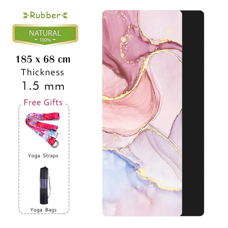Marble Pattern Fitness Mat, Full Functions