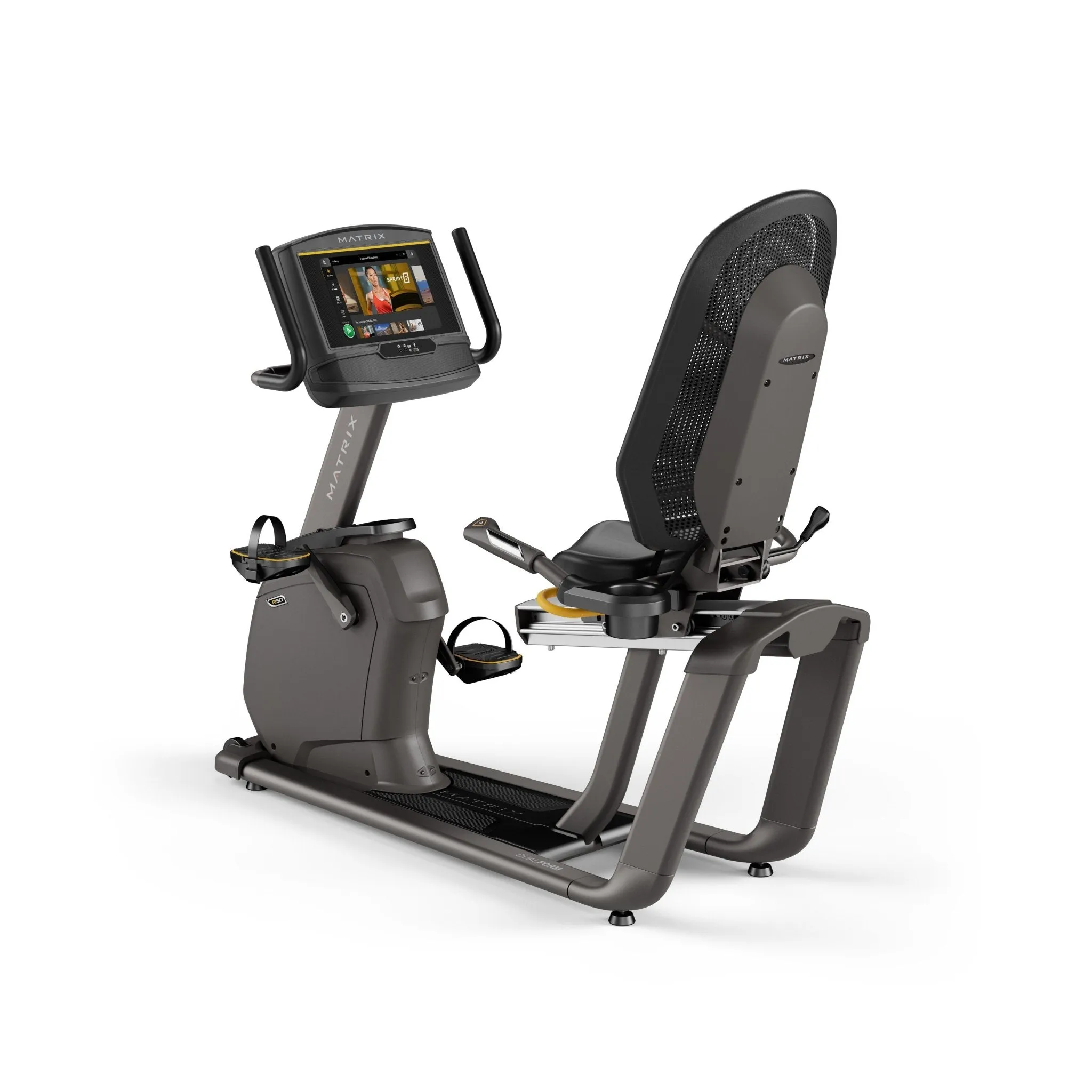 Only a Few Left Matrix R50 XER Recumbent Bike Simple. Smart. Powerful., Vibration plate machine, Gym bag with shoe compartment, Acupressure mat