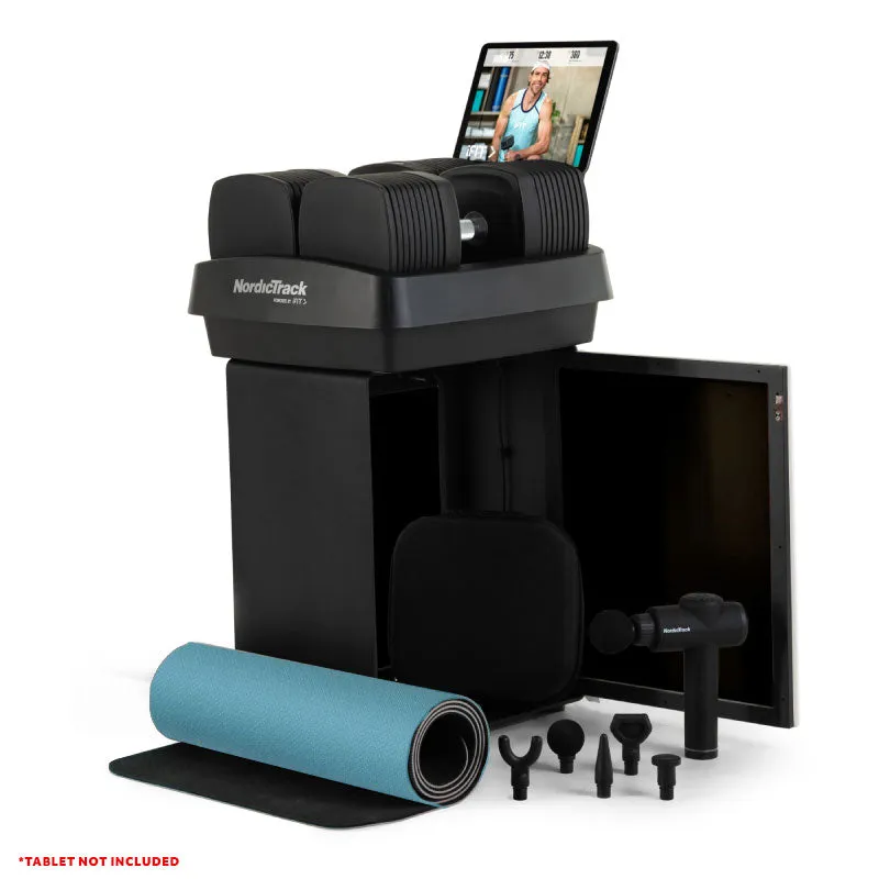 Only a Few Left NORDICTRACK - iSELECT VOICE-CONTROLLED DUMBBELLS   STAND   MASSAGE GUN   MAT Fresh Finds, Stair climber machine, Wearable Weight