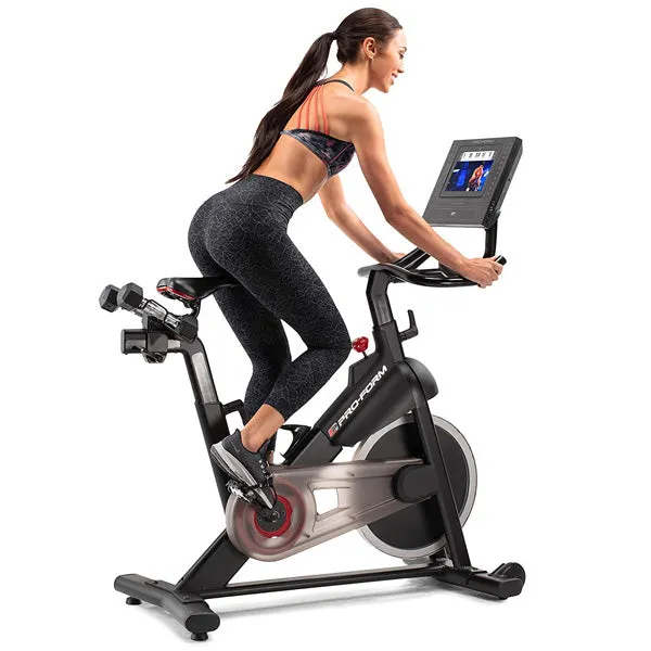 ProForm Studio Spin Bike Pro, Slam Balls, Olympic Frisbee And Barbell Set