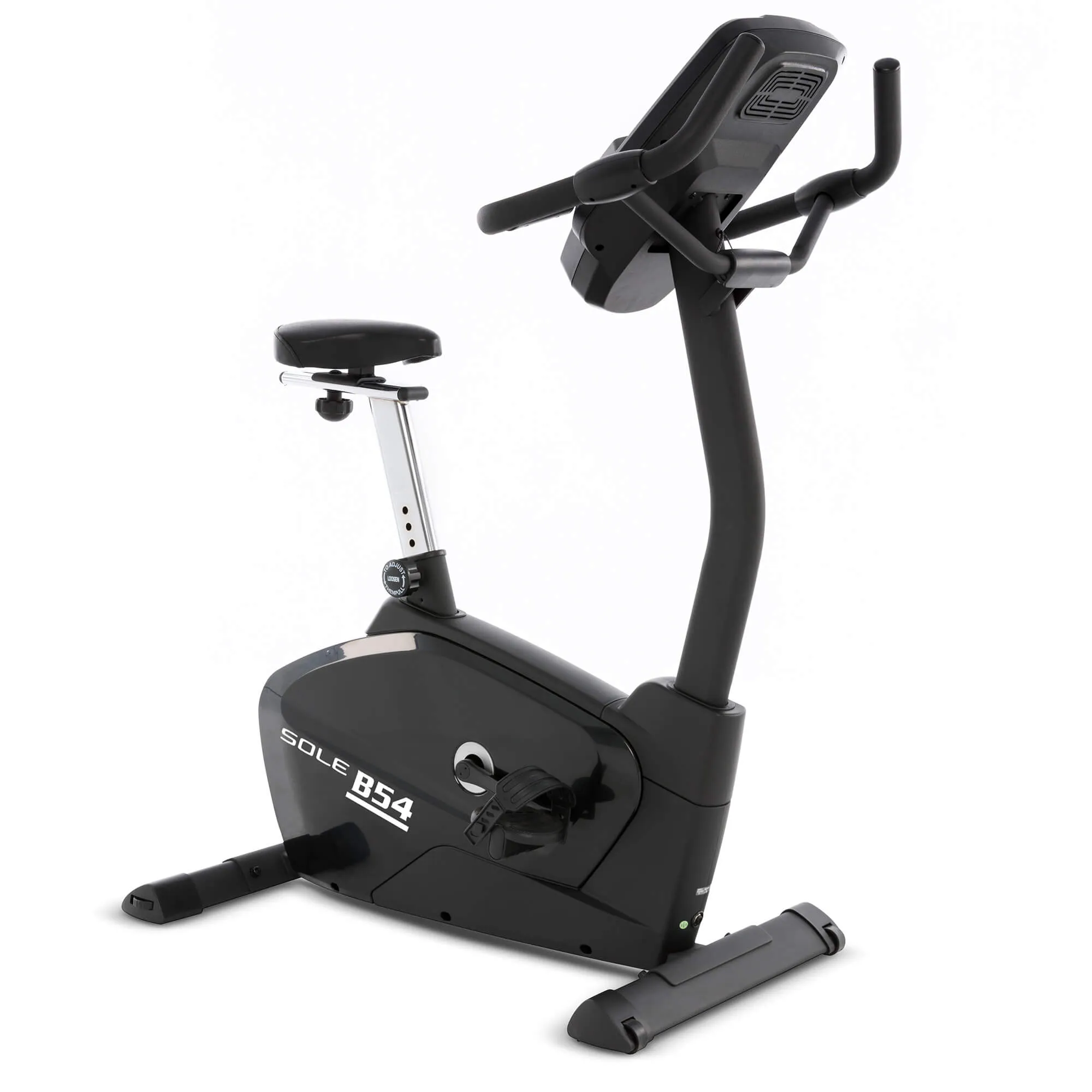 SOLE B54 Upright Bike (2024 NEW), Hex dumbbells
