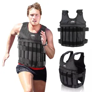 Only a Few Left Sport Adjustable Black Weighted Vest Find Your Perfect Fit, Strength Bands, Meal prep containers