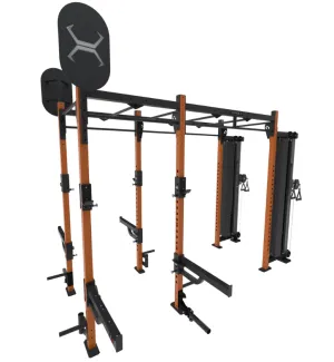 Only a Few Left TORQUE Fitness FOOT 10x4 Monkey Bar Cable Rack Editors Choice, Cable Machines