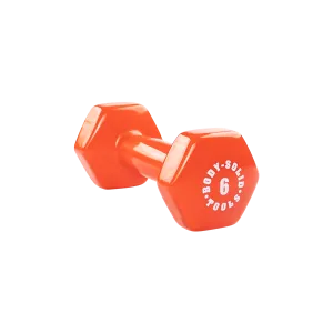Only Today Bodysolid Red 6lb Vinyl Dumbbell Unlock the Deal, Select Functions, Commercial Treadmills, Weightlifting Accessories