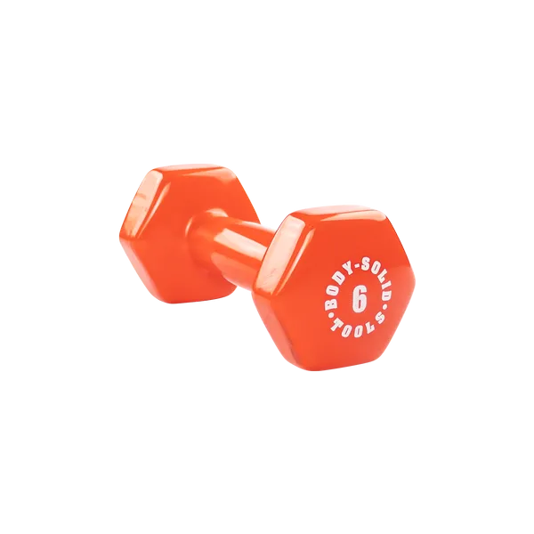 Only Today Bodysolid Red 6lb Vinyl Dumbbell Unlock the Deal, Select Functions, Commercial Treadmills, Weightlifting Accessories