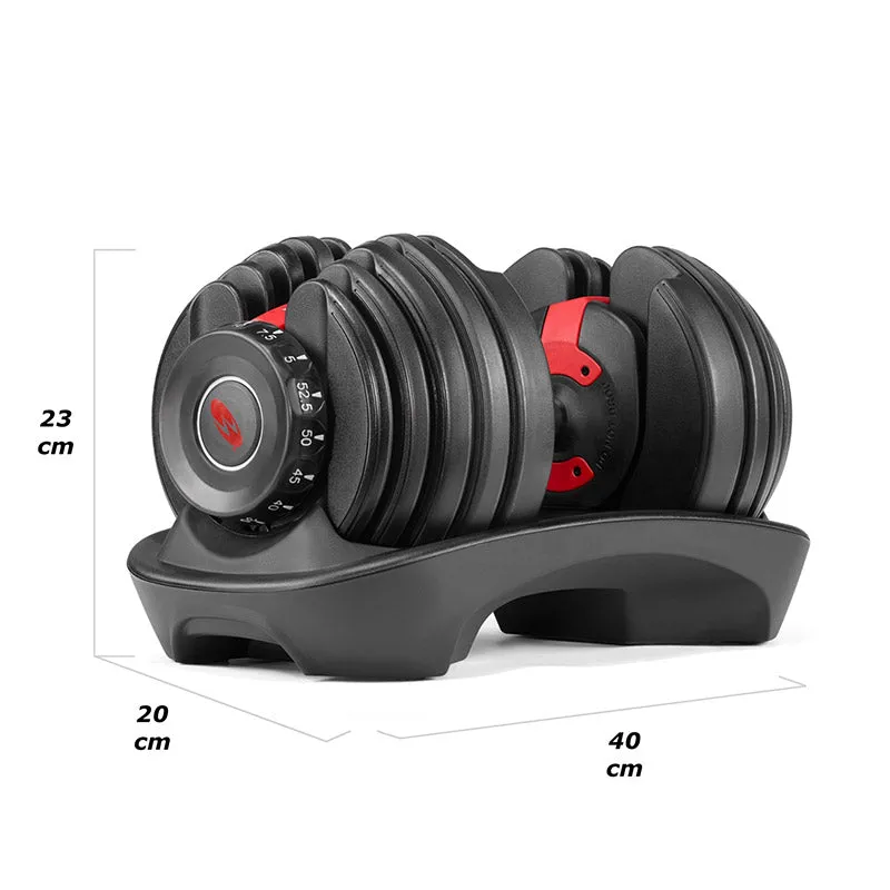 Bowflex SelectTech 552i Adjustable Dumbbells | 24kg Pair, Gym bag with shoe compartment, Rowing Machines, Benches