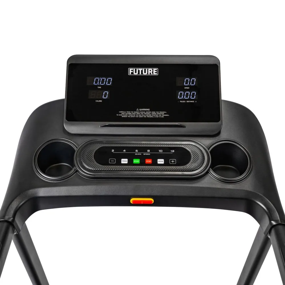 Future T330 Folding Treadmill - LED Console, Plates, Smith machine home gym