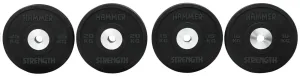 Only Today Hammer Strength Premium Rubber Bumper Plate Set - 140kg Grab Yours Now, Rehabilitation, Squat Racks, Smith Machines