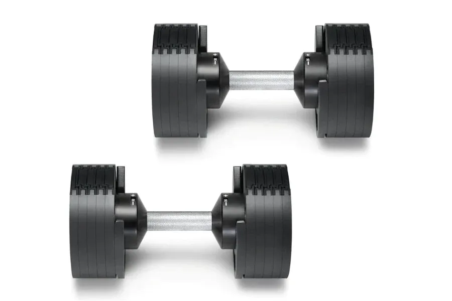 NOBELL 50lb Adjustable Dumbbells, Gym towel microfiber, Weight Bar Collars, Studio Dumbbells