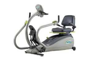 Only Today NuStep T4r Recumbent Elliptical Stepper Cross-Trainer Crowd Favorite, Cardio Accessories, Round Dumbbells