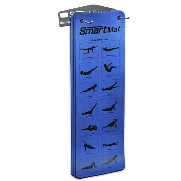 Smart Mat Rack, Wall Mounted (Mount Only), Neoprene Dumbbells