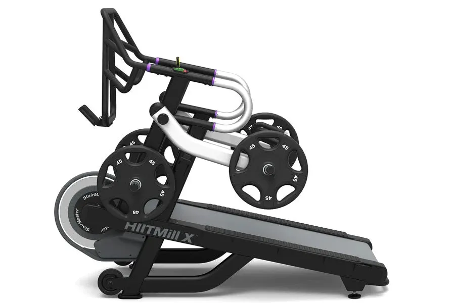 Stairmaster HIITMill X Treadmill, Breathable workout tops, Dumbbell Storage, Storage