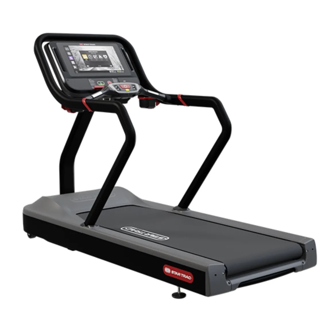 Only Today Star Trac 8 Series TRX Treadmill Great Value, Plates, Calisthenics, Ab roller wheel