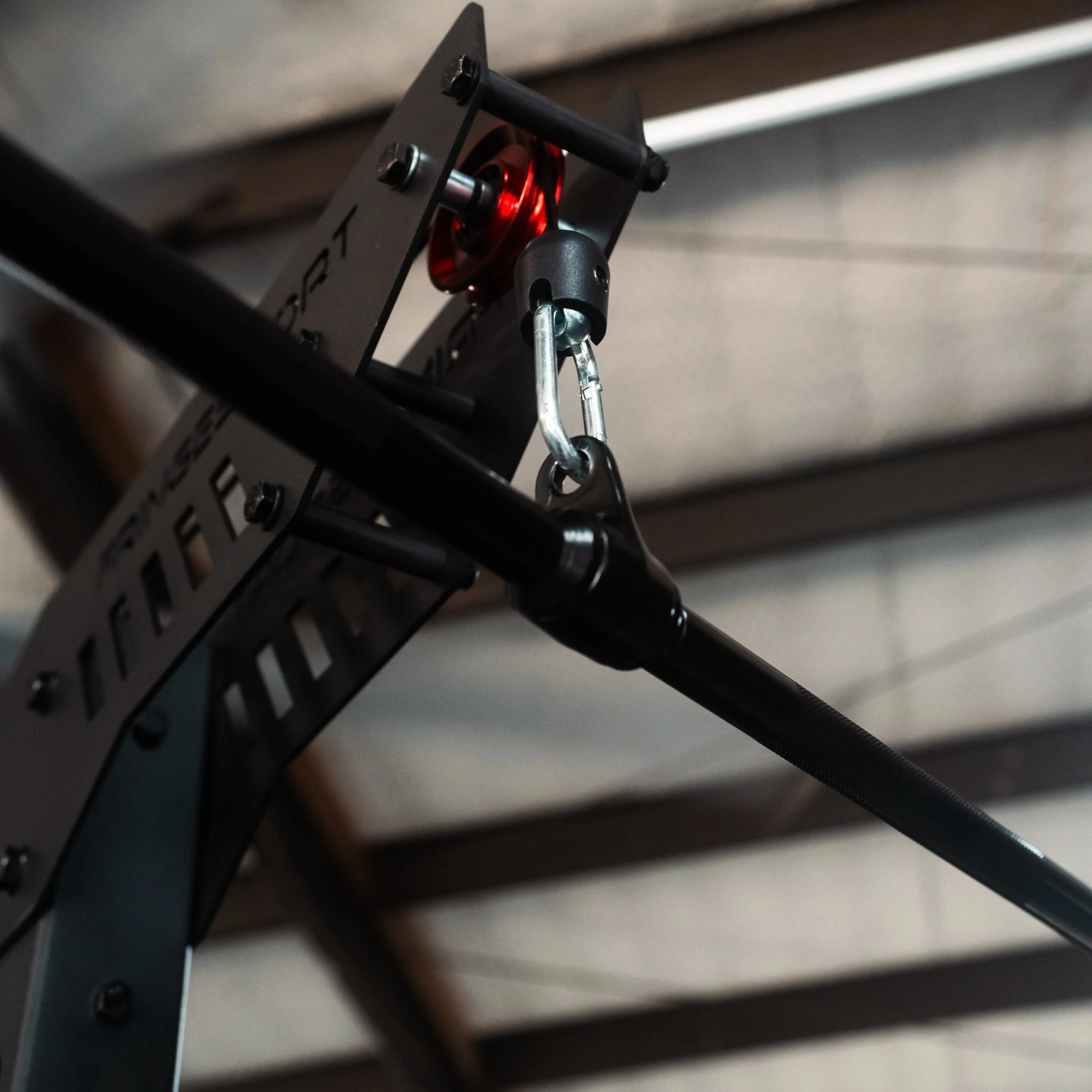 The Walrus: Single Tower Low Row & Lat Pulldown, Mats