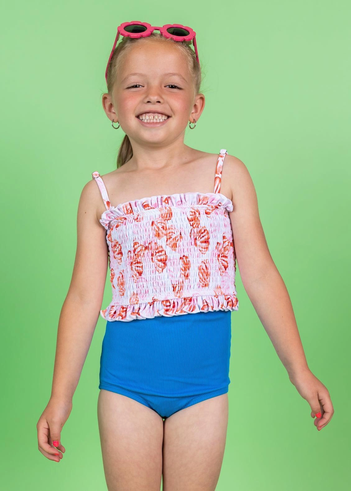 Painted Clams | Mini Bandeau Top