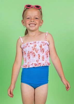 Painted Clams | Mini Bandeau Top