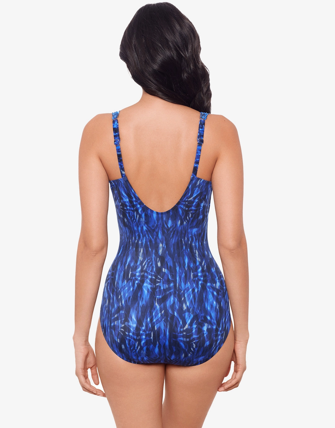 Paka Mayan Siren Swimsuit - Blue/Black