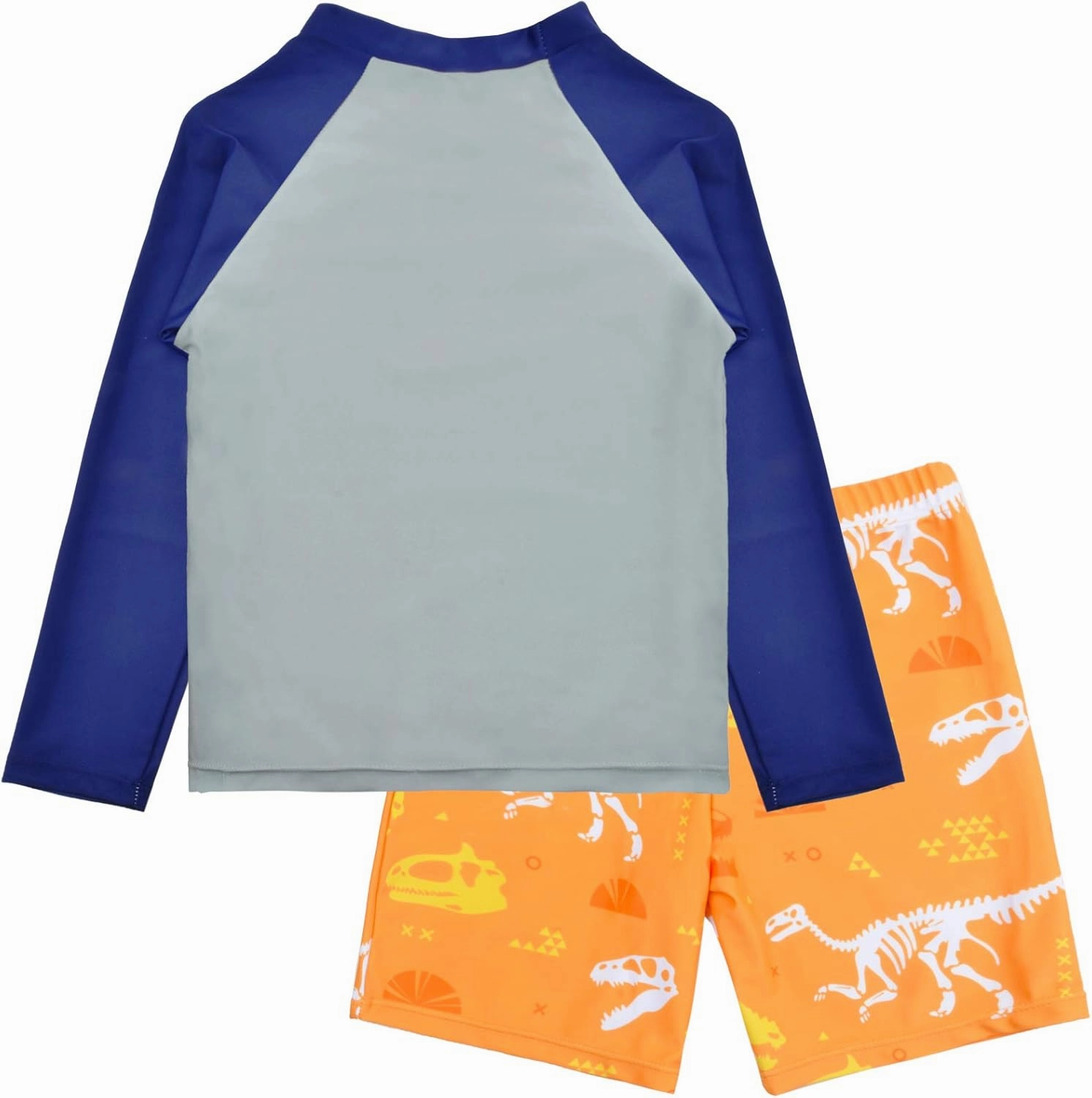 PASHOP Boys Swimsuit Rash Guard Boys' Swimwear Dinosaur Swimming Suits Bathing Suit for Toddler Boys Swim Trunk