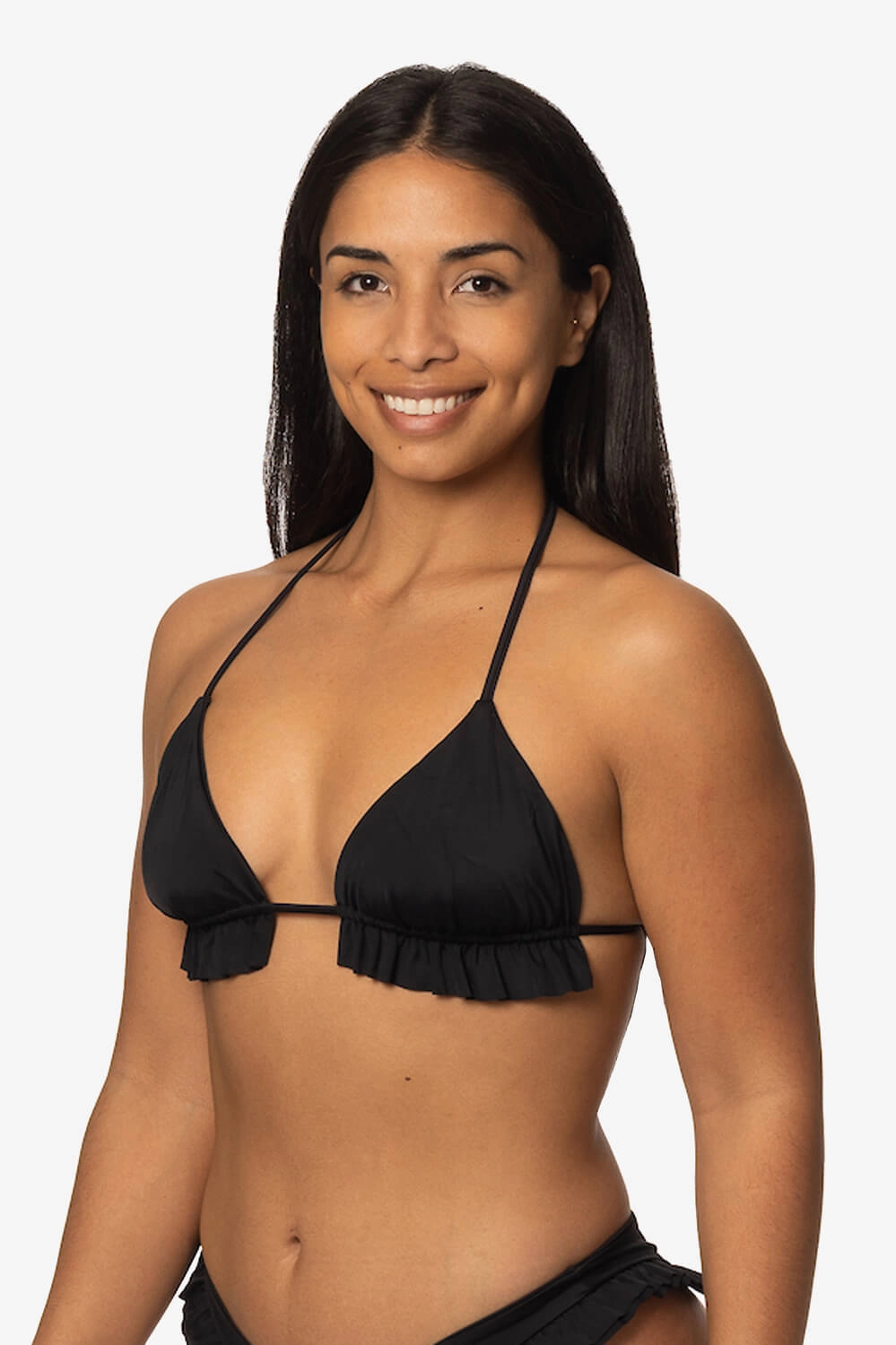 Pavones Bikini Top - Black