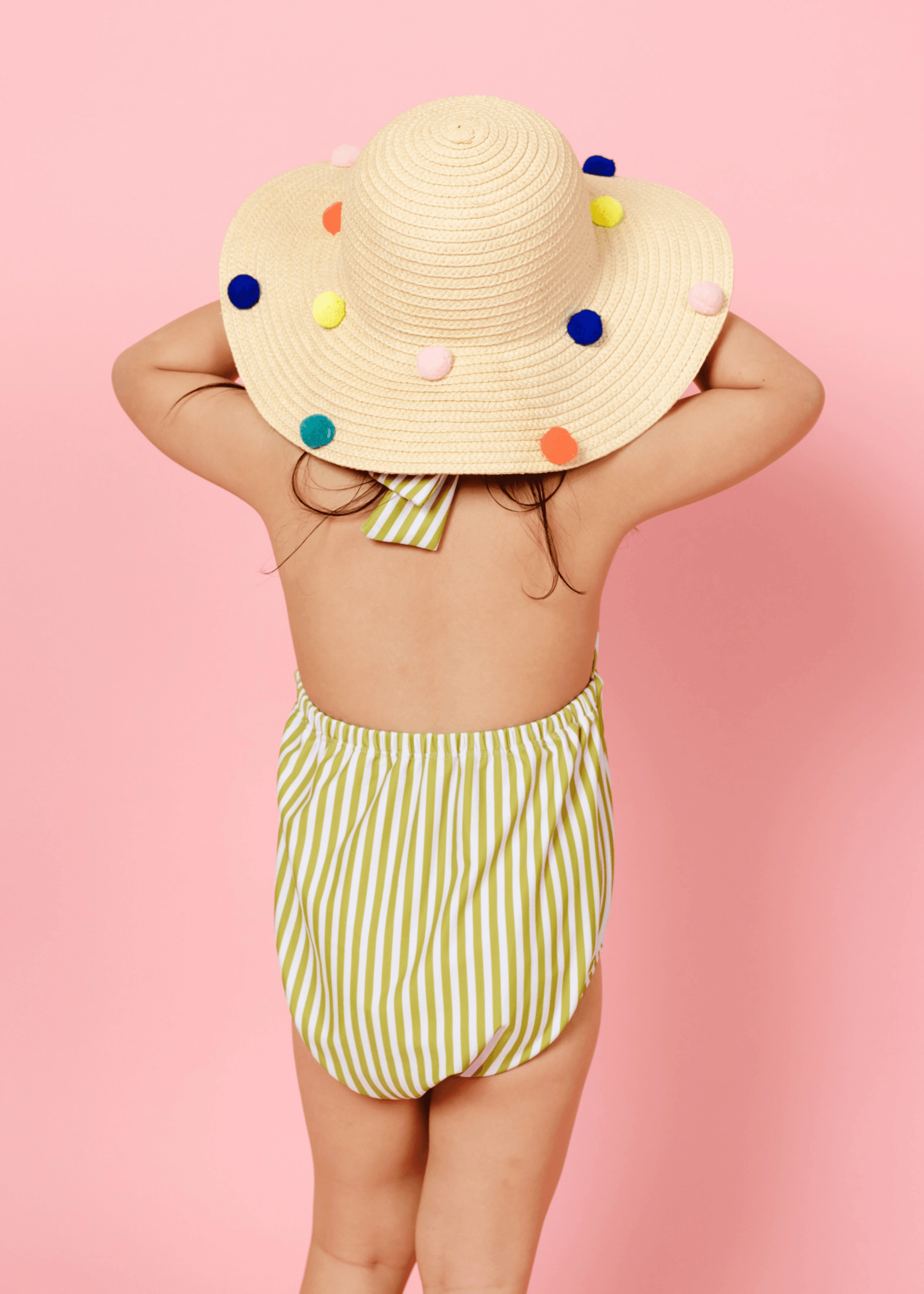 Pear Stripes | Mini Romper One-Piece