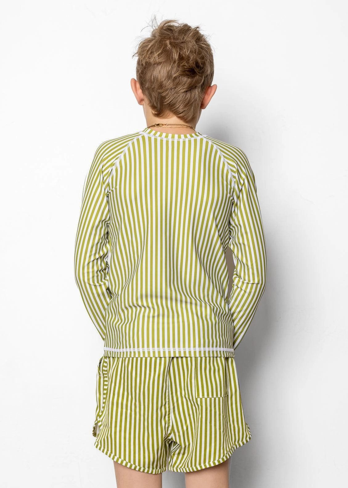 Pear Stripes | Youth Rashguard Top (Unisex)
