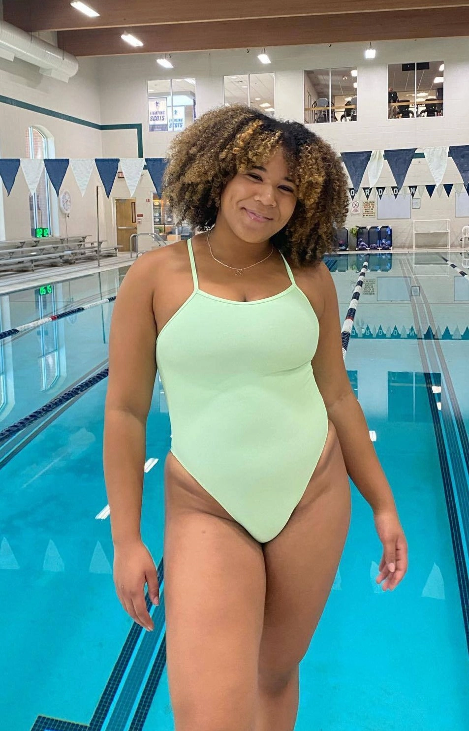 Perry One Piece Swimsuit - Mint