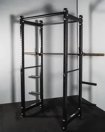 FLOOR-MOUNTED POWER SQUAT CAGE, Curved treadmill, Rear Drive