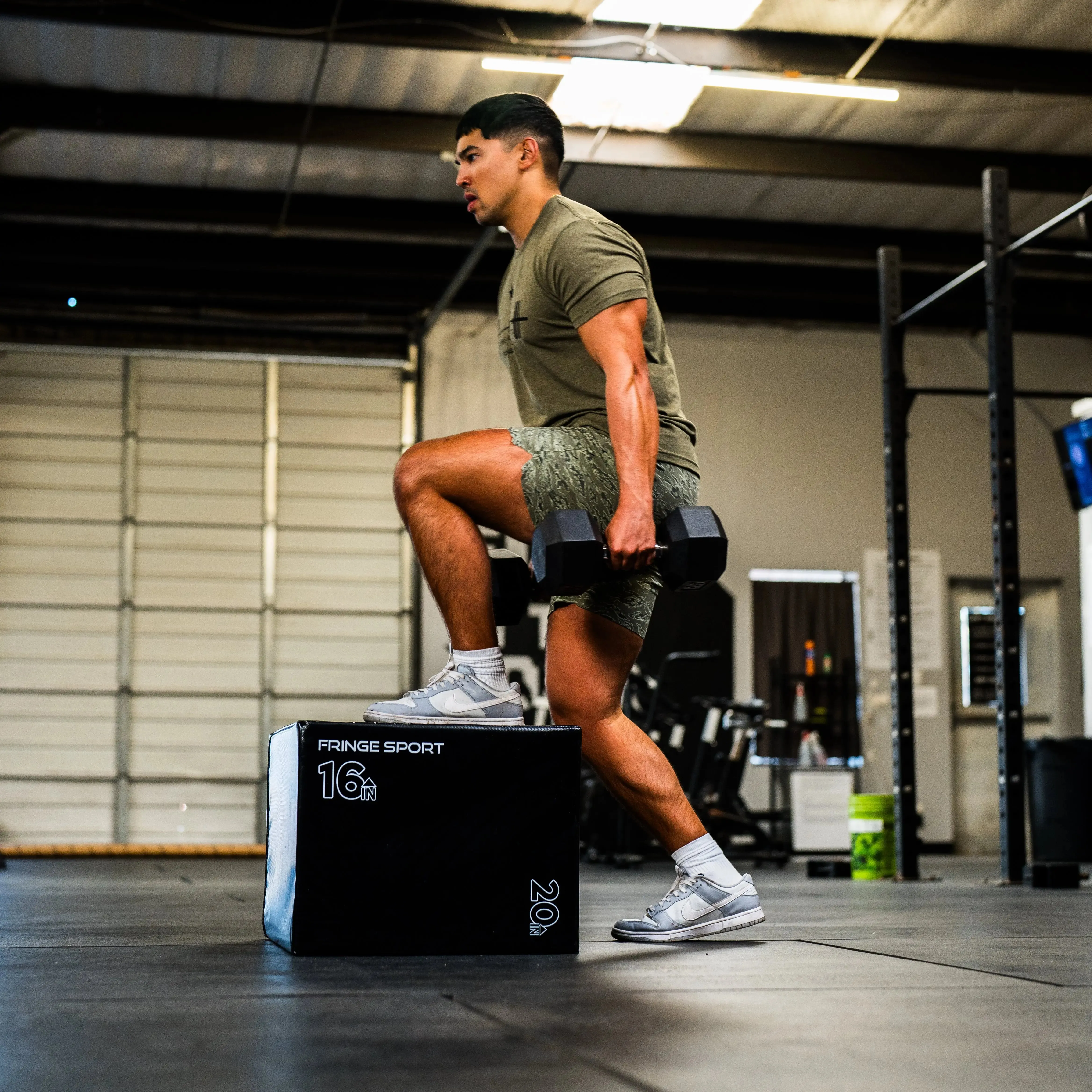 Foam Multi-sided Plyo Box, Weight Bar Collars, Speed Ropes
