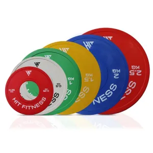 Pick of the Season Hit Fitness Rubber Fractional Plates Bundle | Full Range Act Fast, Exercise bike indoor, Weight Vests