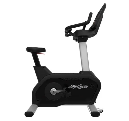 Life Fitness Aspire Upright Bike with SL Console, Weightlifting belt, Flooring