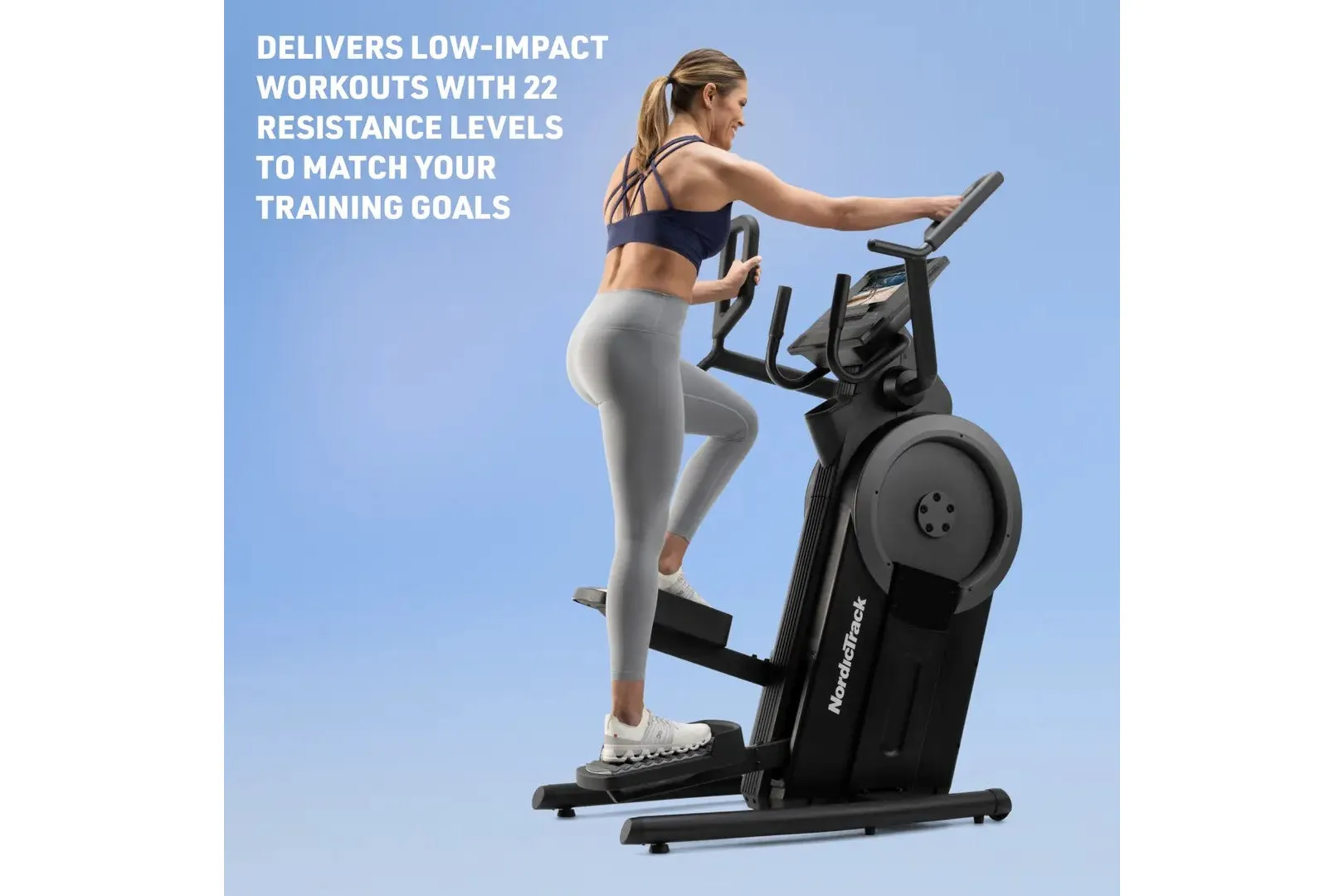NordicTrack NEW Step Climber (NEW ITEM) (SUMMER SALE), Portable pull up station, Gym water bottle