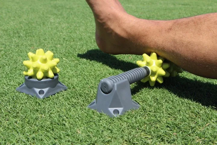 RumbleRoller Beastie Bar With Stand, Non-slip yoga mat