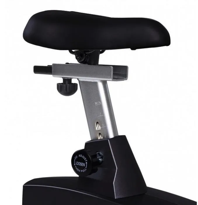 Spirit Fitness CU800 Upright Bike With TFT Console, Rack,Platforms
