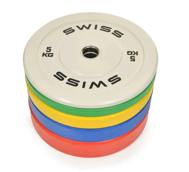 Swiss Barbell Olympic Coloured Rubber Bumper Disc Set - 150kg, Gym towel microfiber, Yoga bolster pillow