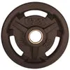 VTX Troy Olympic Rubber Encased "Wide Flange" 3 Hole Grip VTX Plate, Adjustable dumbbells
