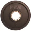 VTX Troy Olympic Rubber Encased "Wide Flange" 3 Hole Grip VTX Plate, Twist Plates