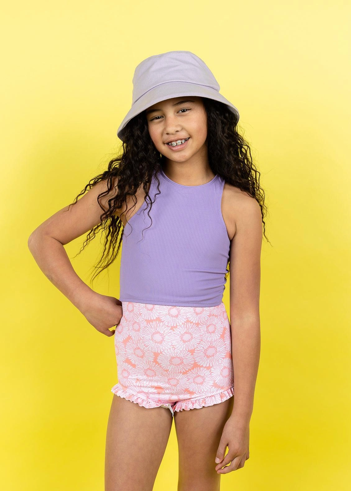 Pink Daisies | Youth All Ruffled Up Bottoms