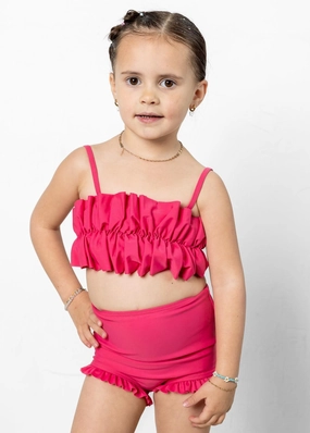 Pink Raspberry | Mini All Ruffled Up Bottoms
