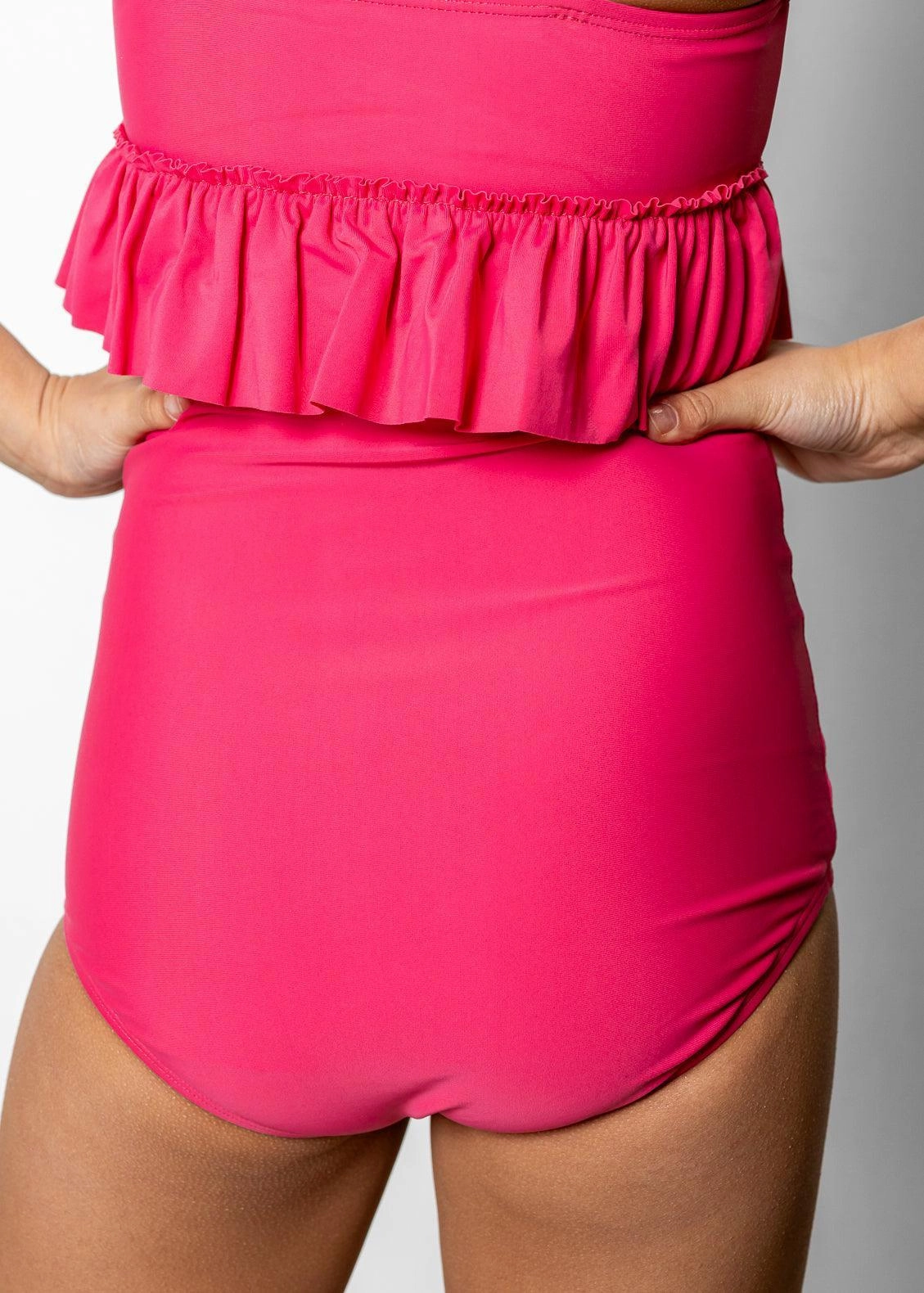 Pink Raspberry | Youth High-Waisted Bottoms