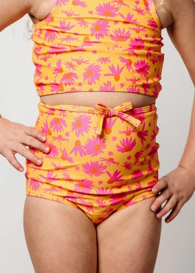 Playful Daisies | Mini Bow Bottoms