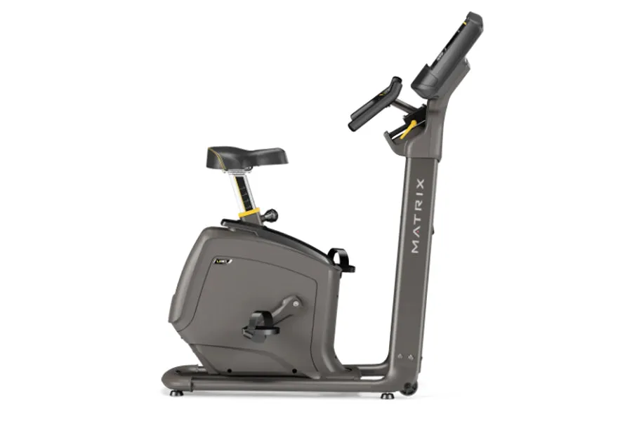 Matrix U30 Upright Exercise Bike (SUMMER SALE - Extra $200), Fixed Barbell Set, Low impact cardio machine, Yoga mat thick