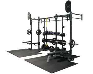 Popular Choice TORQUE Fitness X-RACK Wall Mounted Platform & Inserts Everyday Essential, Bodyweight Training