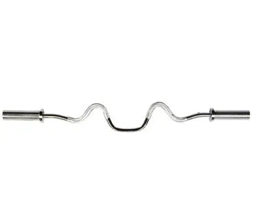Popular Choice Troy USA - Olympic Economy EZ Super Curl Bar - GSOZ-47 Refined for You, Ab Wheel
