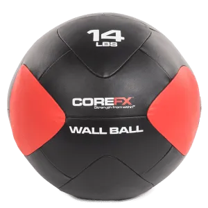 Power Up Your Day 360 Conditioning CoreFX Wall Ball - 18lb Everyones Talking, Smith Machines, Bumper Plates, Cable Systems