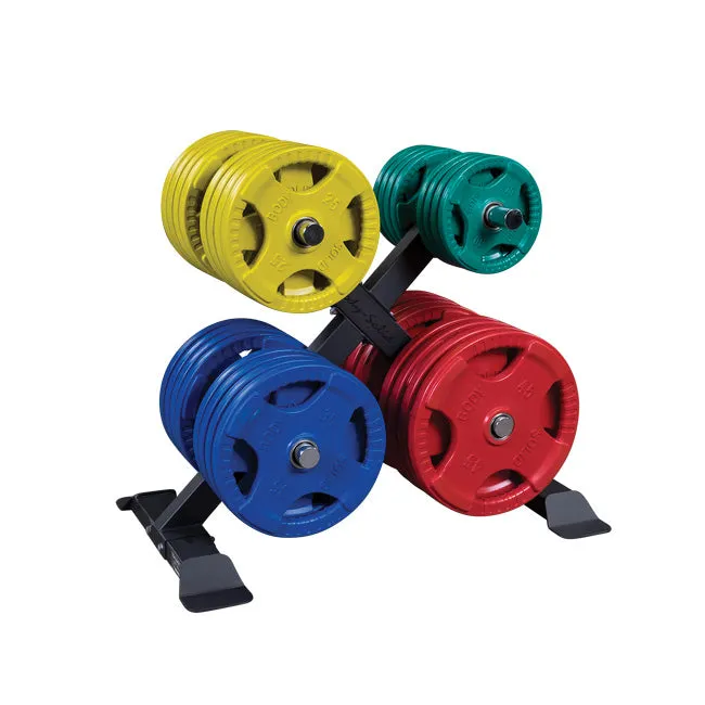 Body Solid GWT66 Weight Tree, Mats, Adjustable bench for home gym