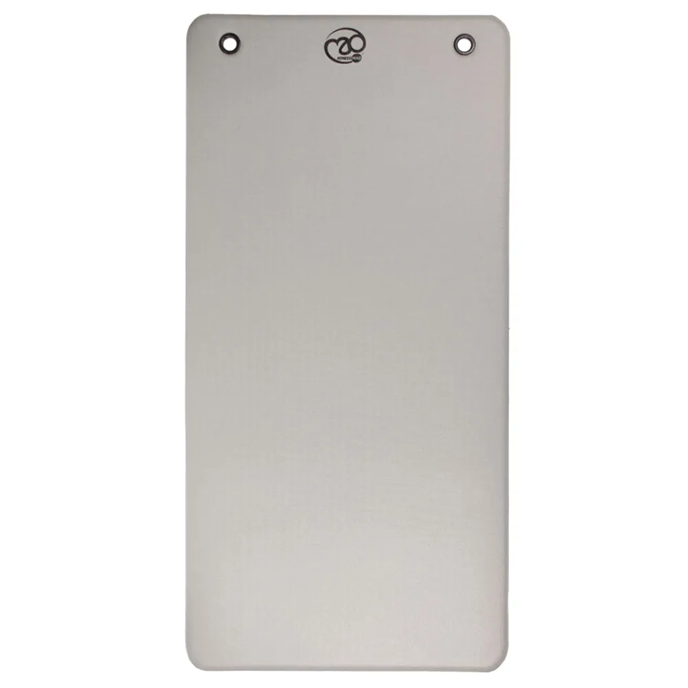 Power Up Your Day Fitness Mad Club Aerobic Mat with Eyelets | 9.5mm | Light Grey New & Noteworthy, Black Friday fitness deals, Manual treadmill, Yoga Props