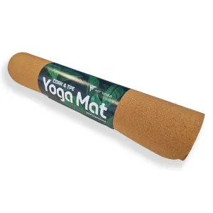 Power Up Your Day Hit Yoga Cork Yoga Mat | 5mm Back in Stock, Spin bike with monitor