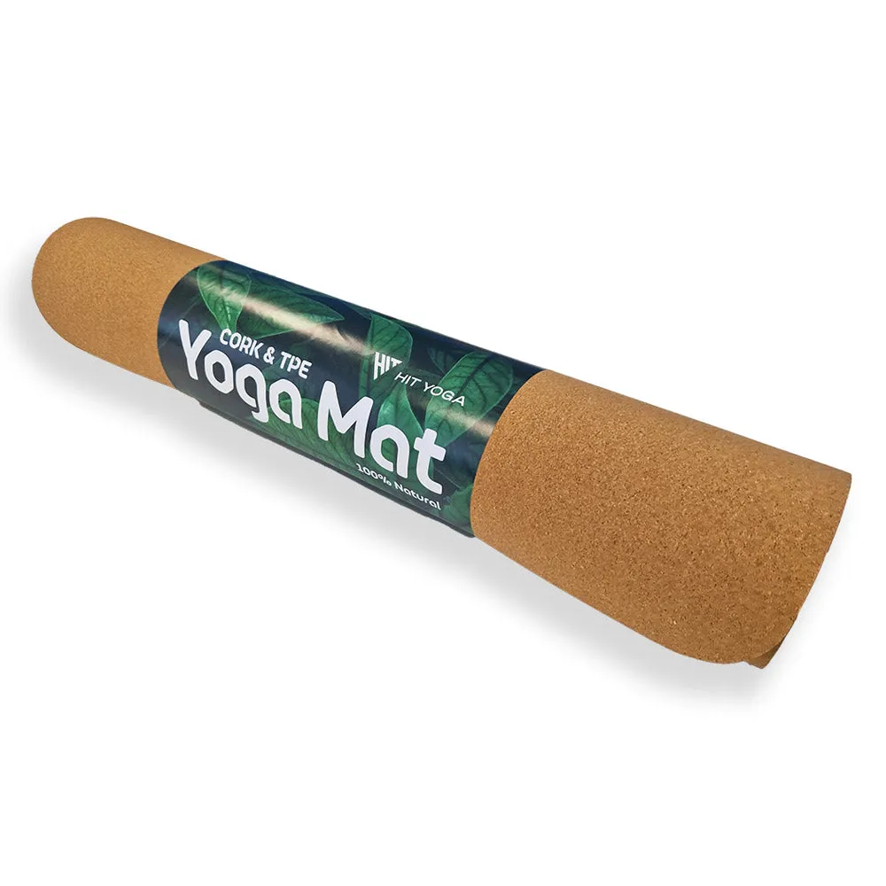 Power Up Your Day Hit Yoga Cork Yoga Mat | 5mm Back in Stock, Spin bike with monitor