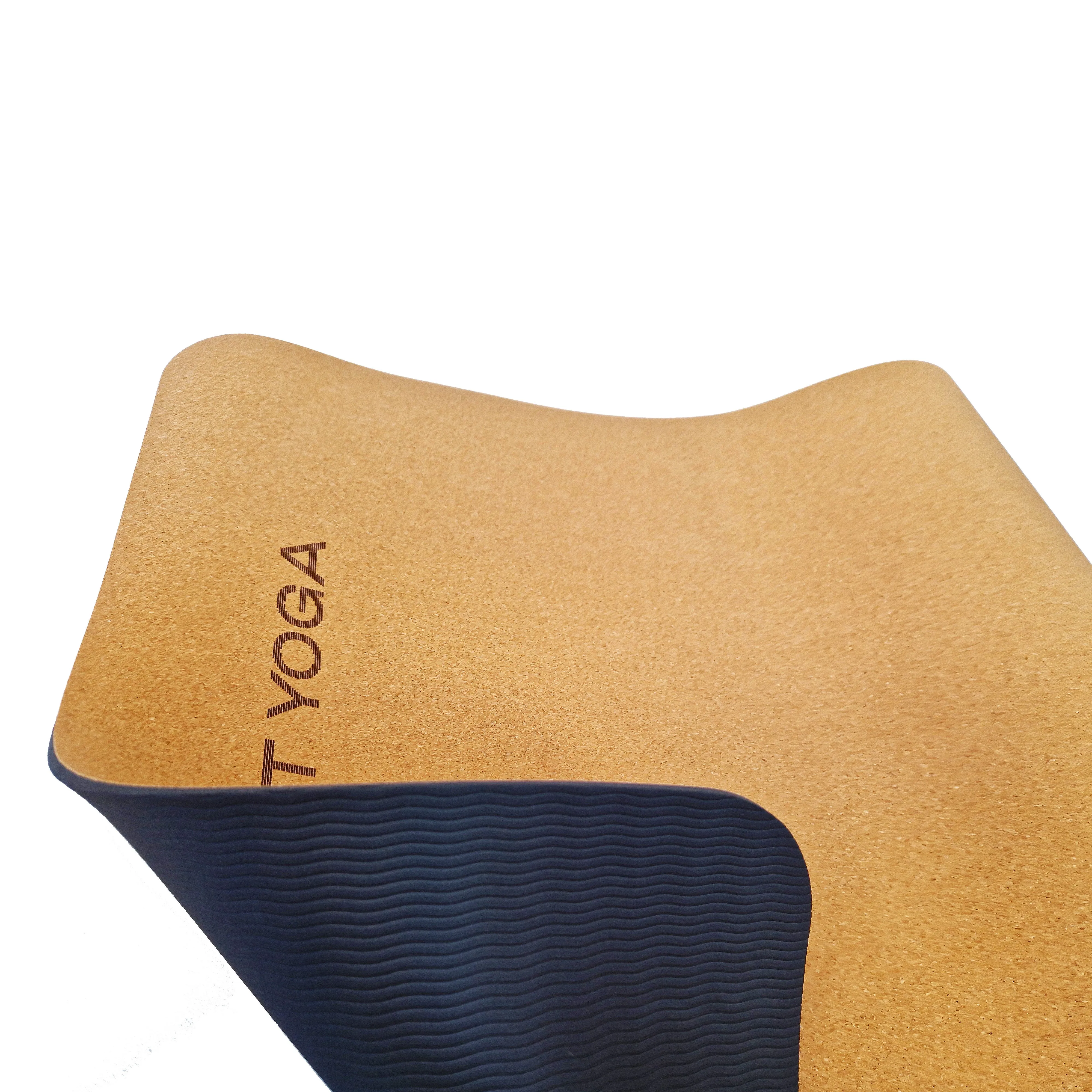 Hit Yoga Cork Yoga Mat | 5mm, Armband phone holder